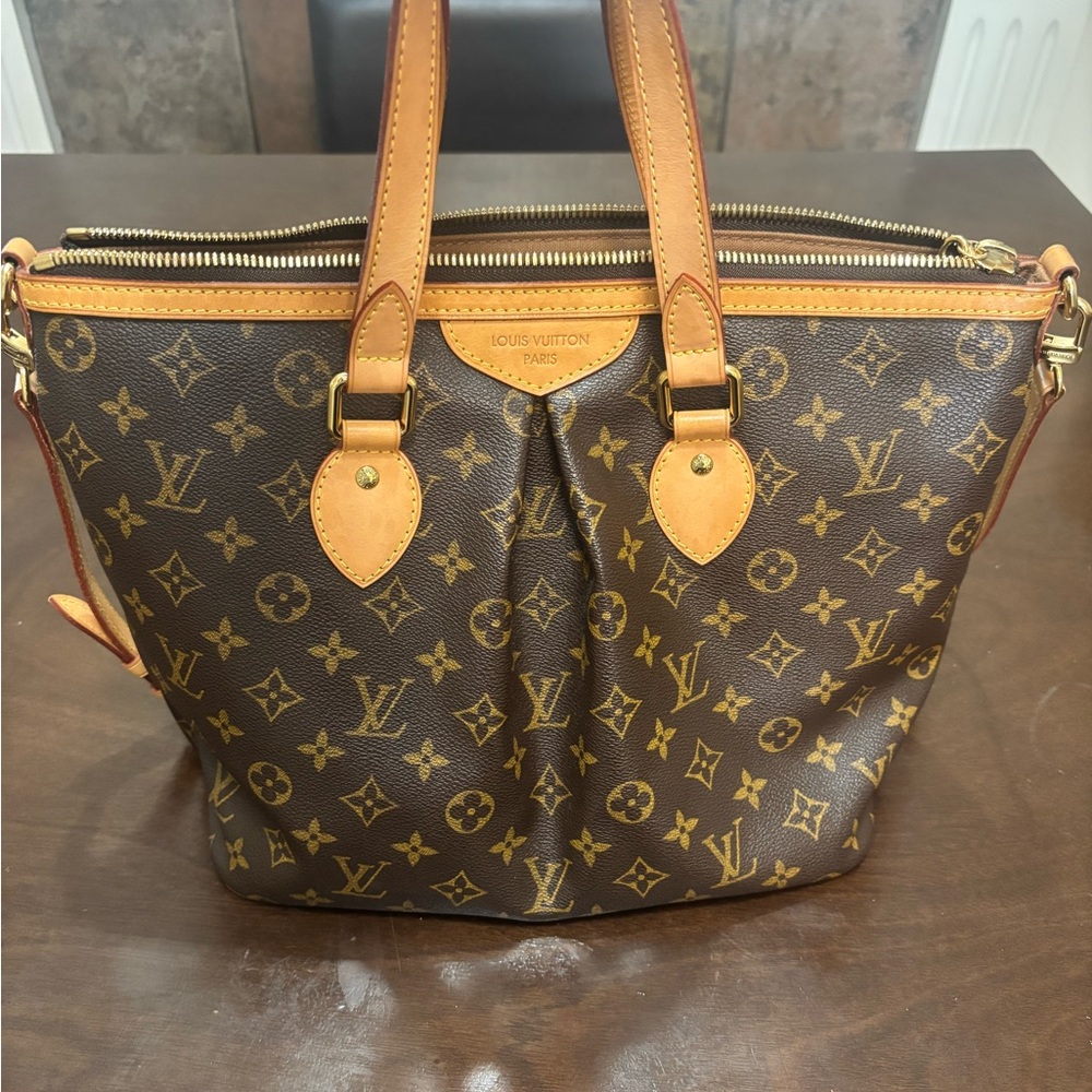 Louis Vuitton Classic Monogram Brown Tote